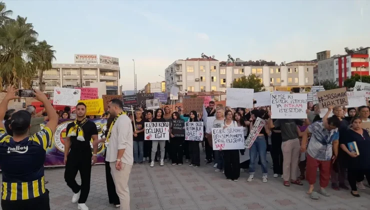 Dalaman’da Kadına Şiddet ve Çocuk İstismarına Karşı Tepki Yürüyüşü